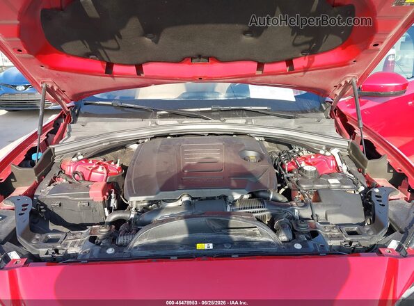 SADCJ2FX2KA357014 2019 JAGUAR F-PACE Red უკანა ხედი