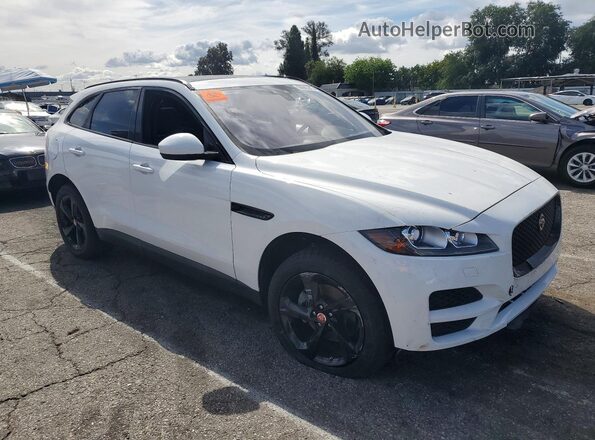 SADCJ2FX2KA609733 2019 JAGUAR F-PACE White Передня права чверть