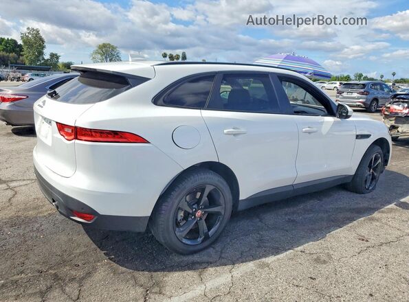 SADCJ2FX2KA609733 2019 JAGUAR F-PACE White Задня права чверть