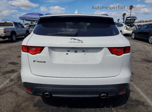 SADCJ2FX2KA609733 2019 JAGUAR F-PACE White Вид ззаду