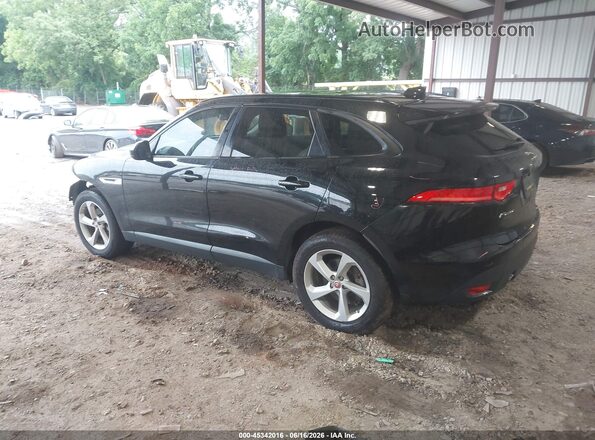 SADCJ2FX3JA326191 2018 JAGUAR F-PACE Black Задня ліва чверть