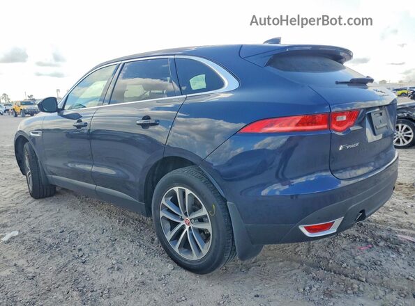 SADCJ2FX3LA657551 2020 JAGUAR F-PACE Blue Rear left