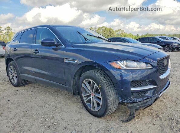 SADCJ2FX3LA657551 2020 JAGUAR F-PACE Blue Front right