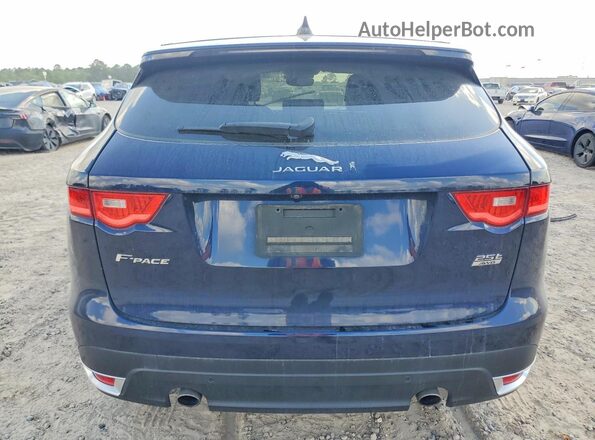 SADCJ2FX3LA657551 2020 JAGUAR F-PACE Blue Rear view