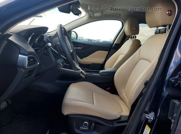 SADCJ2FX3LA657551 2020 JAGUAR F-PACE Blue Front interior view