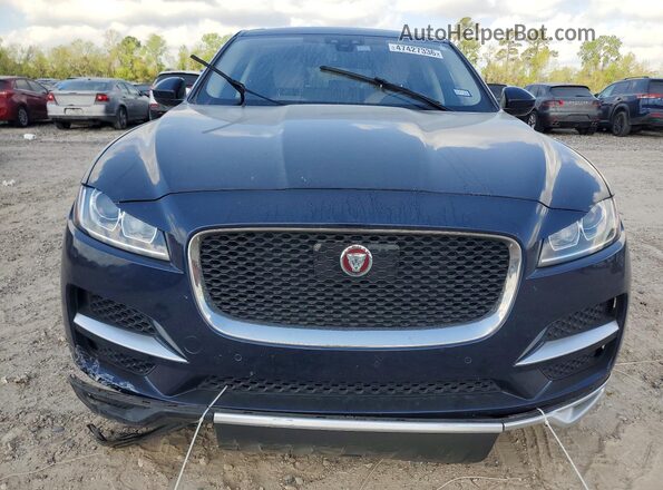SADCJ2FX3LA657551 2020 JAGUAR F-PACE Blue Front view