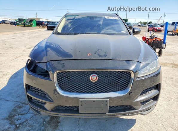 SADCJ2FX4KA369696 2019 JAGUAR F-PACE Black Front view