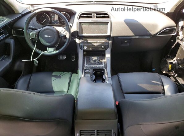 SADCJ2FX4KA369696 2019 JAGUAR F-PACE Black Dashboard view