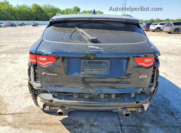 SADCJ2FX4KA369696 2019 JAGUAR F-PACE Black Rear view