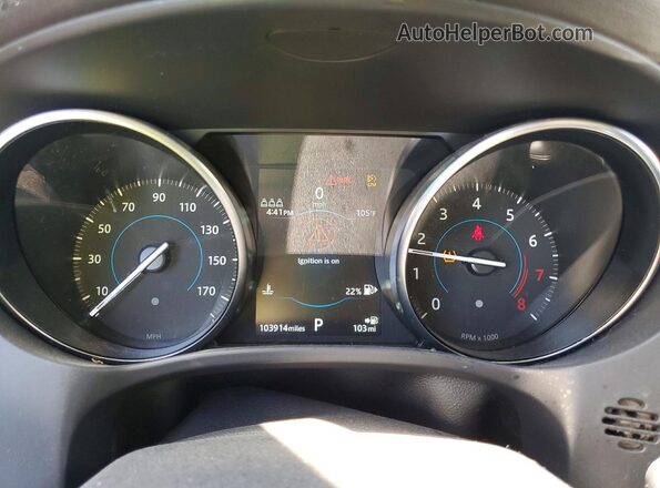 SADCJ2FX4KA369696 2019 JAGUAR F-PACE Black Instrument cluster view