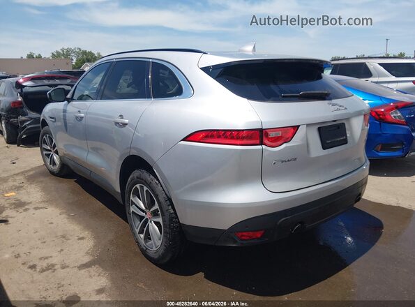 SADCJ2FX4KA396221 2019 JAGUAR F-PACE Silver Rear left