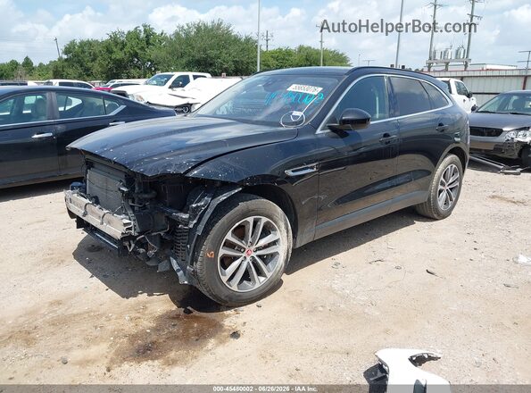 SADCJ2FX5KA358013 2019 JAGUAR F-PACE Black Przód lewy
