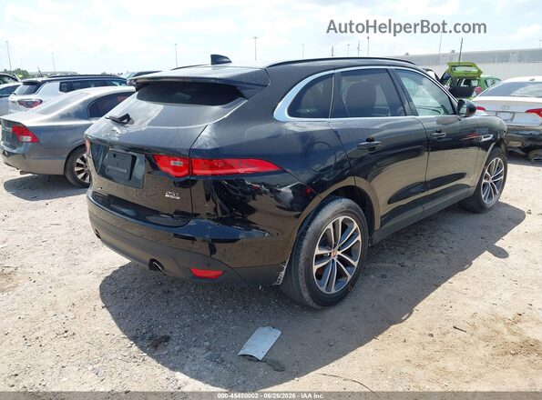 SADCJ2FX5KA358013 2019 JAGUAR F-PACE Black Tył prawy