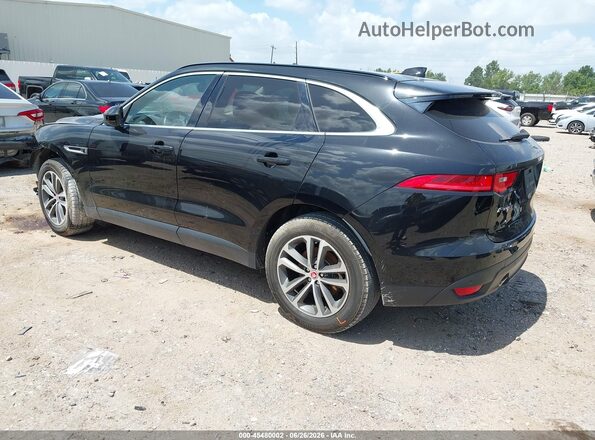 SADCJ2FX5KA358013 2019 JAGUAR F-PACE Black Tył lewy