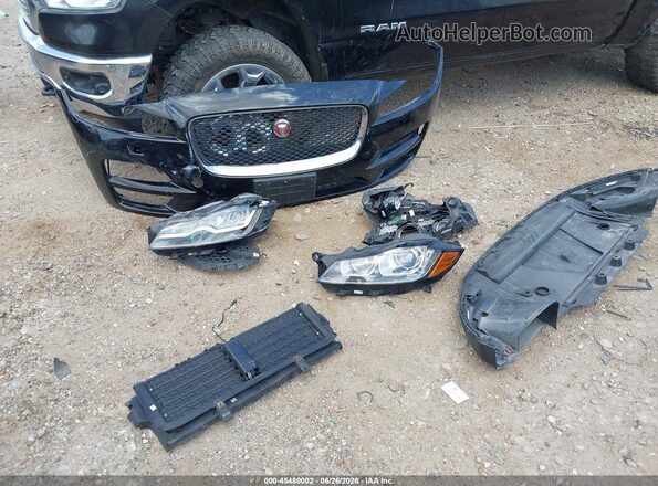 SADCJ2FX5KA358013 2019 JAGUAR F-PACE Black Widok zestawu wskaźników