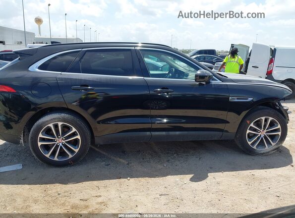 SADCJ2FX5KA358013 2019 JAGUAR F-PACE Black Widok wnętrza 360 stopni