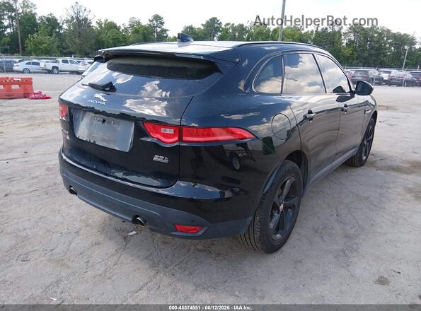 SADCJ2FX5KA601299 2019 JAGUAR F-PACE Black Tył prawy