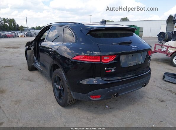 SADCJ2FX5KA601299 2019 JAGUAR F-PACE Black Tył lewy