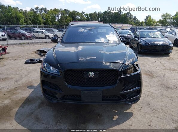SADCJ2FX5KA601299 2019 JAGUAR F-PACE Black Widok zestawu wskaźników