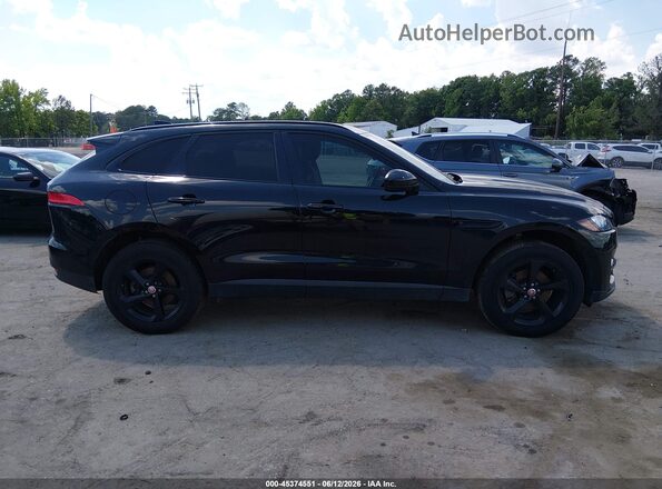 SADCJ2FX5KA601299 2019 JAGUAR F-PACE Black Widok wnętrza z tyłu