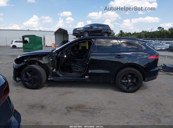 SADCJ2FX5KA601299 2019 JAGUAR F-PACE Black Widok wnętrza 360 stopni