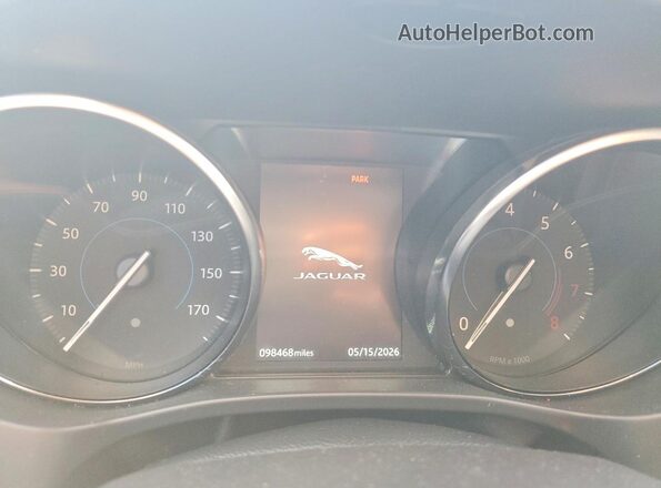SADCJ2FX6LA628559 2020 JAGUAR F-PACE Gray Instrument cluster view