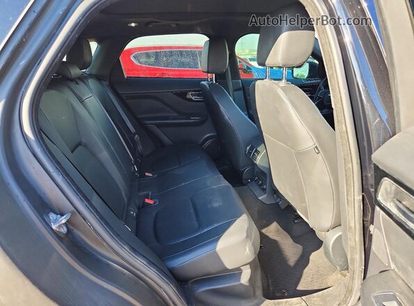 SADCJ2FX7KA609467 2019 JAGUAR F-PACE Black Widok tylnych siedzeń