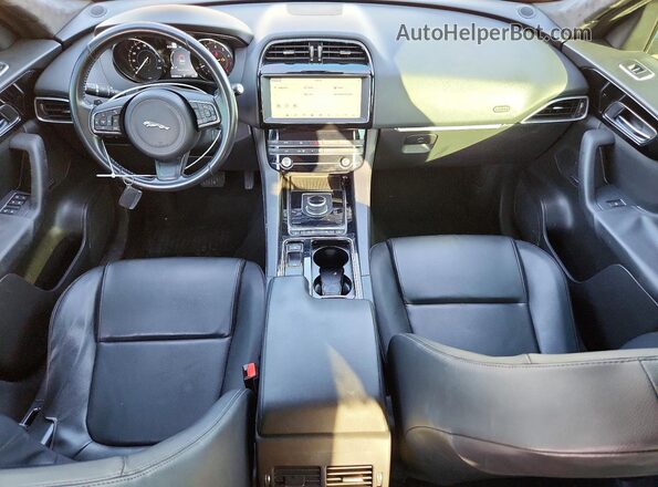 SADCJ2FX7KA609467 2019 JAGUAR F-PACE Black Widok deski rozdzielczej