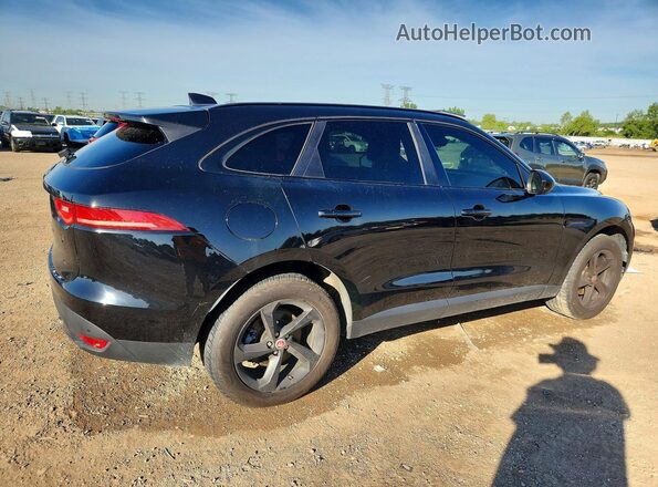 SADCJ2FX7KA609467 2019 JAGUAR F-PACE Black Tył prawy