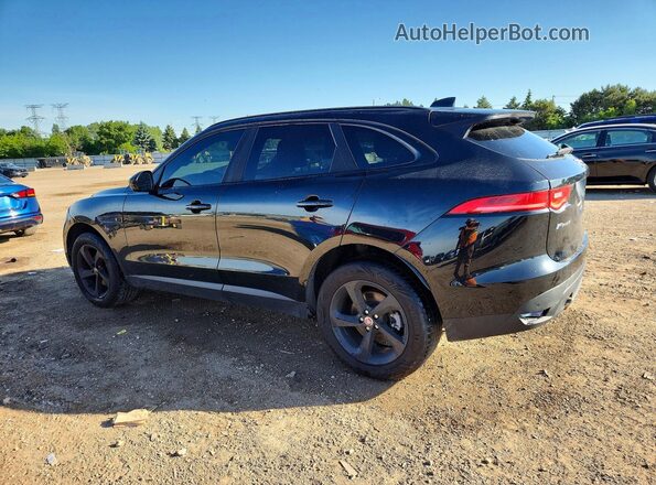 SADCJ2FX7KA609467 2019 JAGUAR F-PACE Black Tył lewy