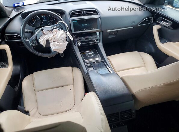 SADCJ2FX7KA610943 2019 JAGUAR F-PACE Black Widok deski rozdzielczej