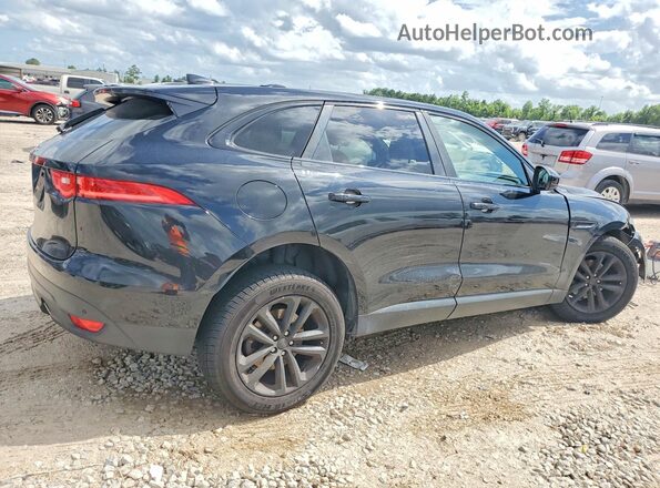 SADCJ2FX7KA610943 2019 JAGUAR F-PACE Black Tył prawy