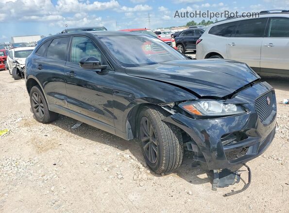 SADCJ2FX7KA610943 2019 JAGUAR F-PACE Black Przód prawy