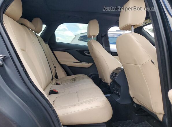 SADCJ2FX7KA610943 2019 JAGUAR F-PACE Black Widok wnętrza z tyłu