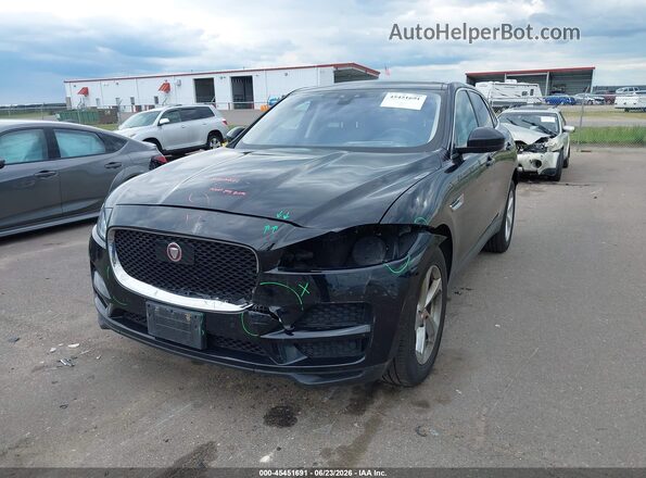 SADCJ2FX7LA619031 2020 JAGUAR F-PACE Black Widok z przodu