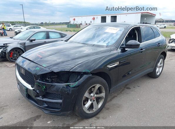 SADCJ2FX7LA619031 2020 JAGUAR F-PACE Black Przód lewy