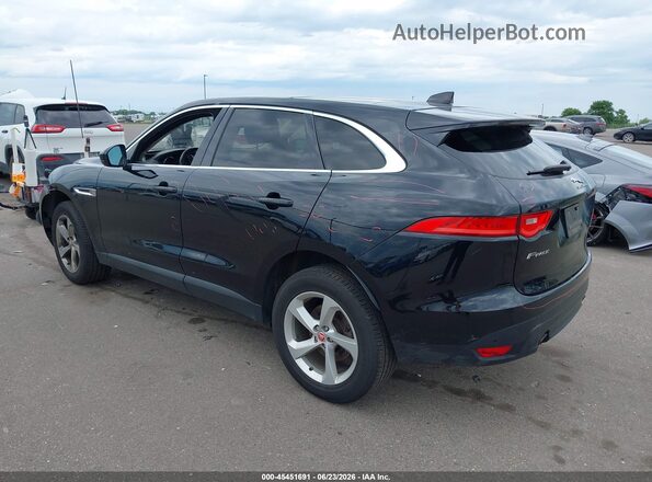 SADCJ2FX7LA619031 2020 JAGUAR F-PACE Black Tył lewy