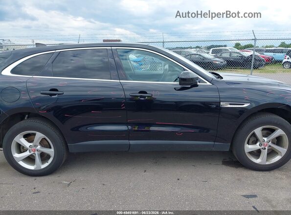 SADCJ2FX7LA619031 2020 JAGUAR F-PACE Black Widok wnętrza 360 stopni
