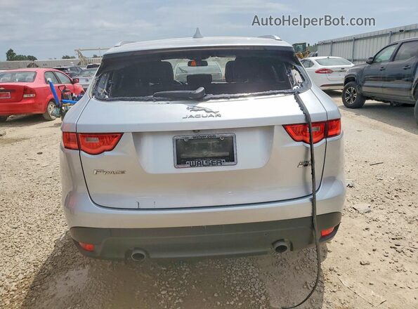 SADCJ2FX8JA266005 2018 JAGUAR F-PACE Silver Rear view