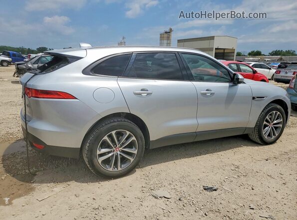 SADCJ2FX8JA266005 2018 JAGUAR F-PACE Silver Rear right