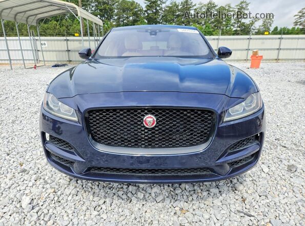 SADCJ2FX8KA366235 2019 JAGUAR F-PACE Синий Вид спереди