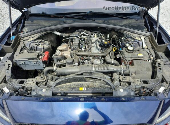 SADCJ2FX8KA366235 2019 JAGUAR F-PACE Синий Вид задней части салона