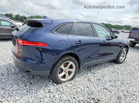 SADCJ2FX8KA366235 2019 JAGUAR F-PACE Синий Задняя правая четверть