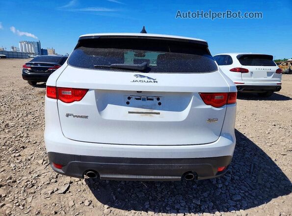 SADCJ2FX9LA645534 2020 JAGUAR F-PACE White Вид ззаду
