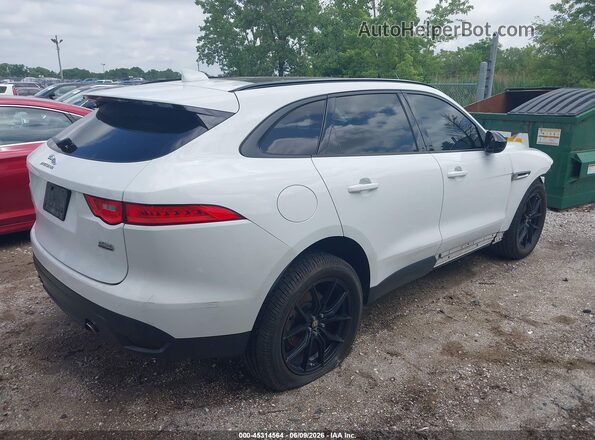 SADCJ2FXXJA270184 2018 JAGUAR F-PACE Белый Задняя правая четверть