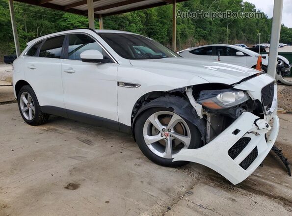 SADCJ2FXXKA397017 2019 JAGUAR F-PACE White წინა მარჯვენა