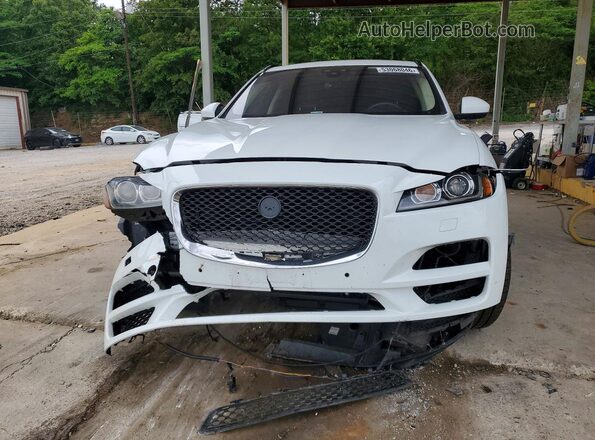 SADCJ2FXXKA397017 2019 JAGUAR F-PACE White წინა ხედი