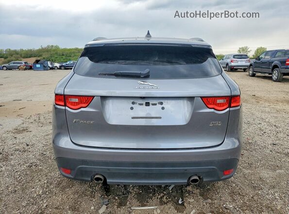 SADCJ2FXXLA633005 2020 JAGUAR F-PACE Gray Вид ззаду