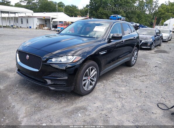 SADCJ2FXXLA655036 2020 JAGUAR F-PACE Черный Передняя левая четверть