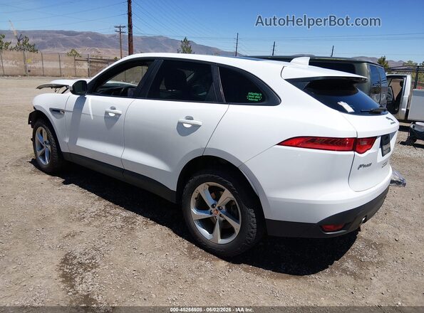 SADCJ2GX7JA235679 2018 JAGUAR F-PACE White Rear left